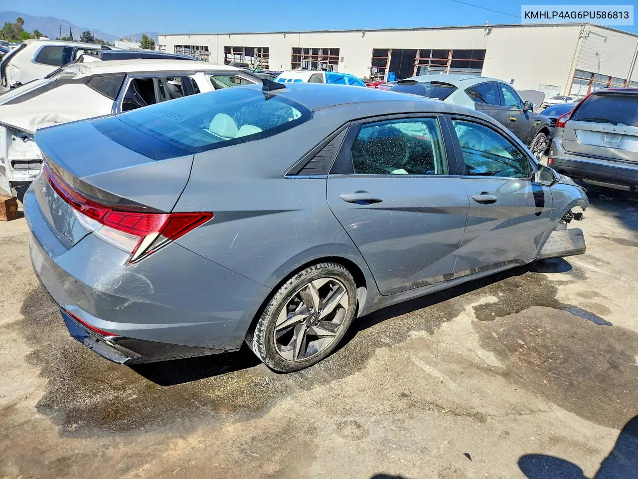2023 HYUNDAI ELANTRA VIN KMHLP4AG6PU586813 — фото 3