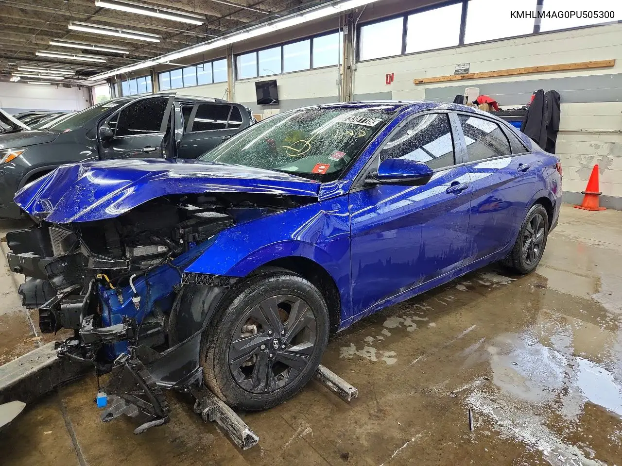 HYUNDAI ELANTRA 2023, VIN KMHLM4AG0PU505300