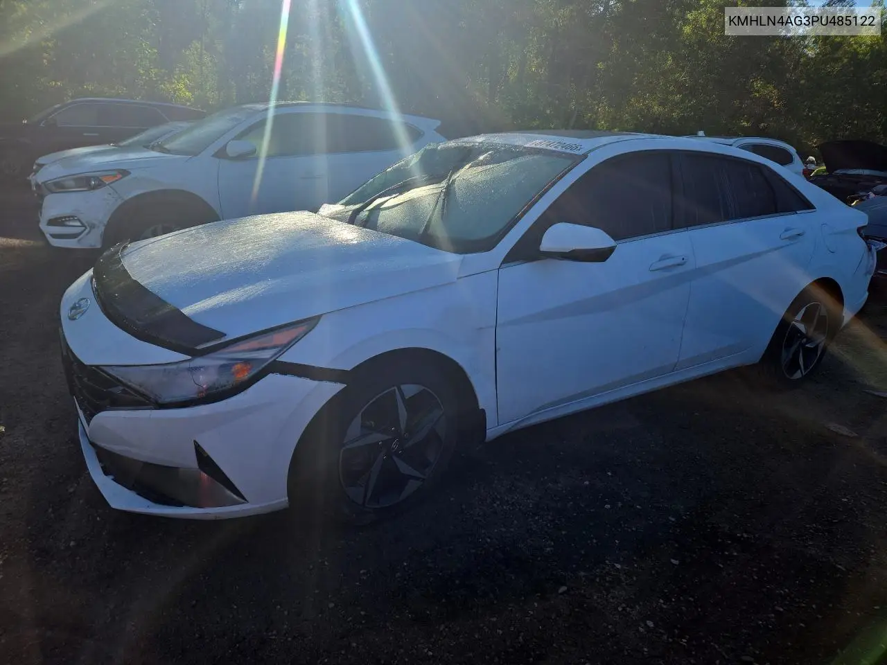HYUNDAI ELANTRA 2023, VIN KMHLN4AG3PU485122