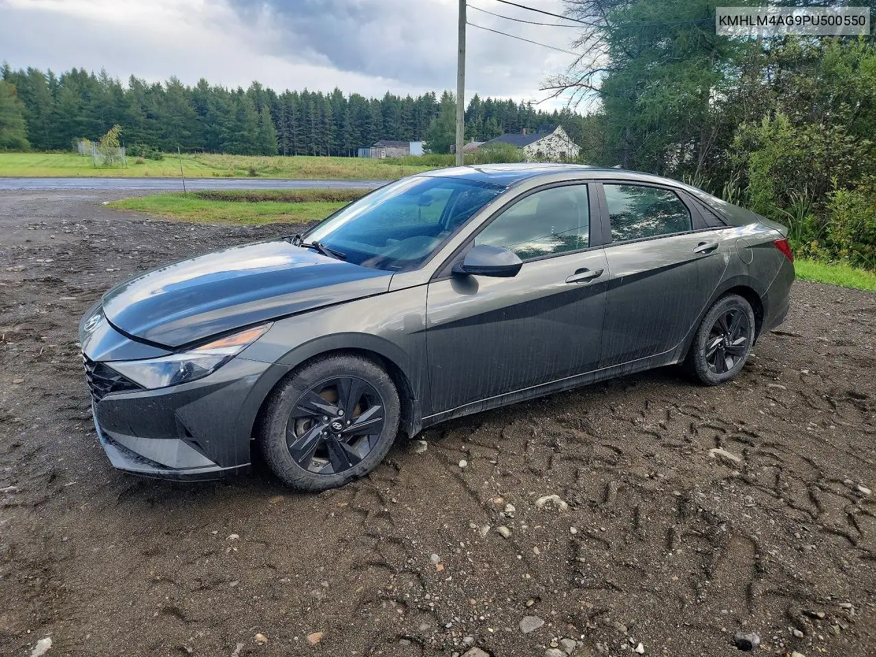 HYUNDAI ELANTRA 2023, VIN KMHLM4AG9PU500550