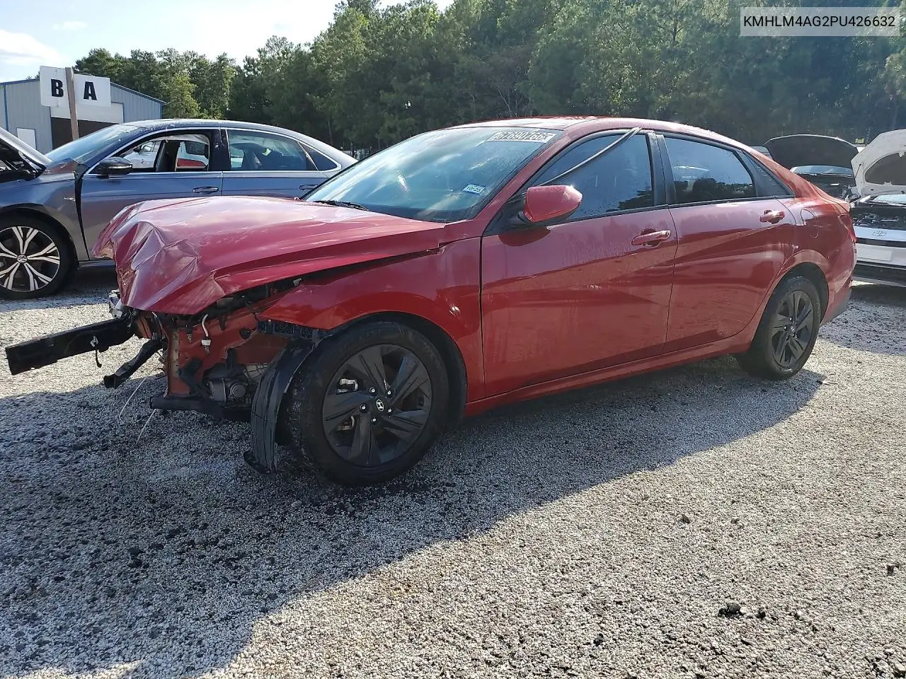HYUNDAI ELANTRA 2023, VIN KMHLM4AG2PU426632
