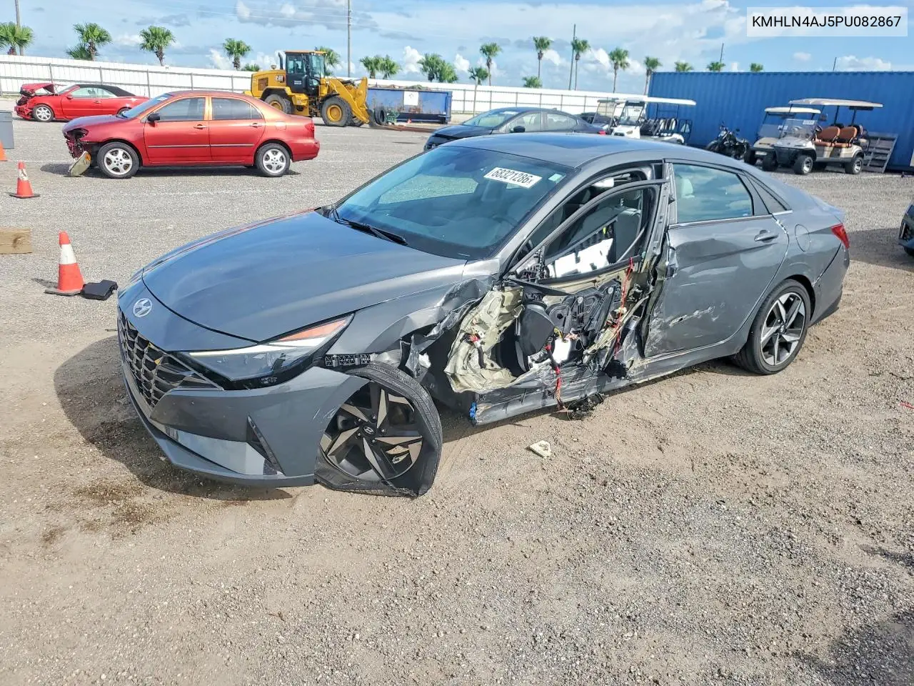 HYUNDAI ELANTRA 2023, VIN KMHLN4AJ5PU082867