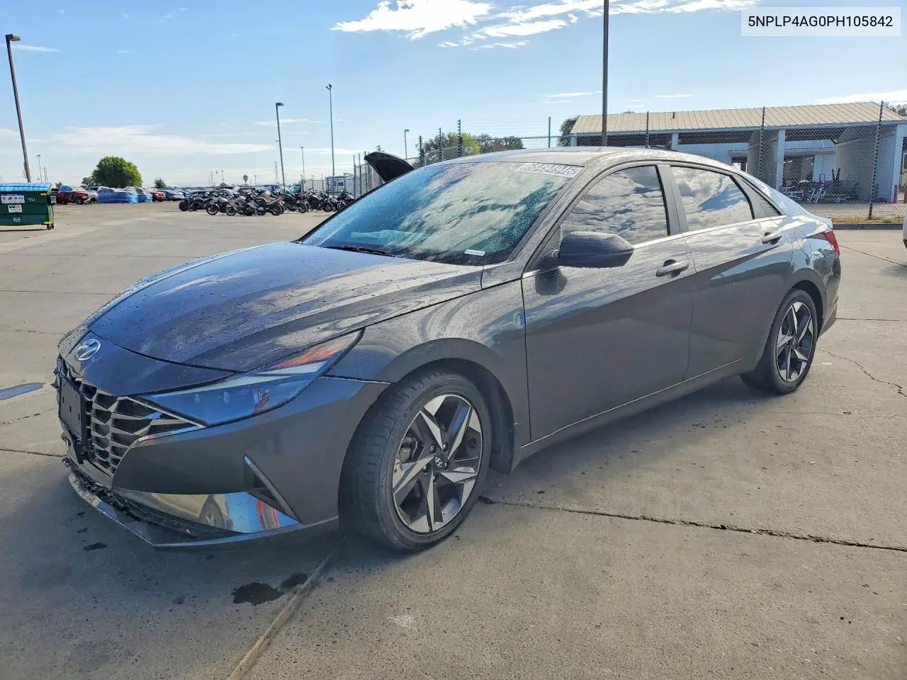HYUNDAI ELANTRA 2023, VIN 5NPLP4AG0PH105842