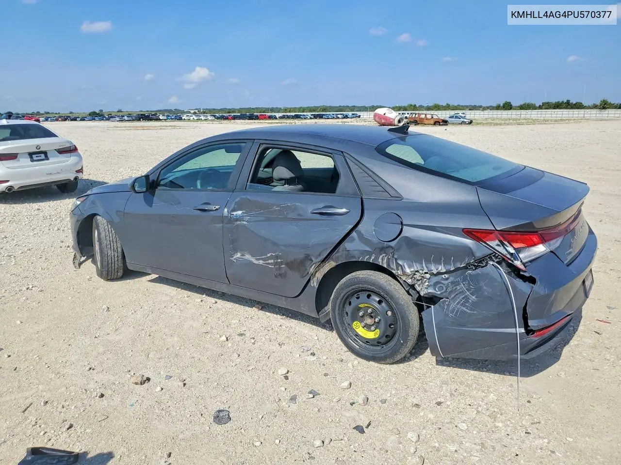 2023 HYUNDAI ELANTRA VIN KMHLL4AG4PU570377 — фото 2