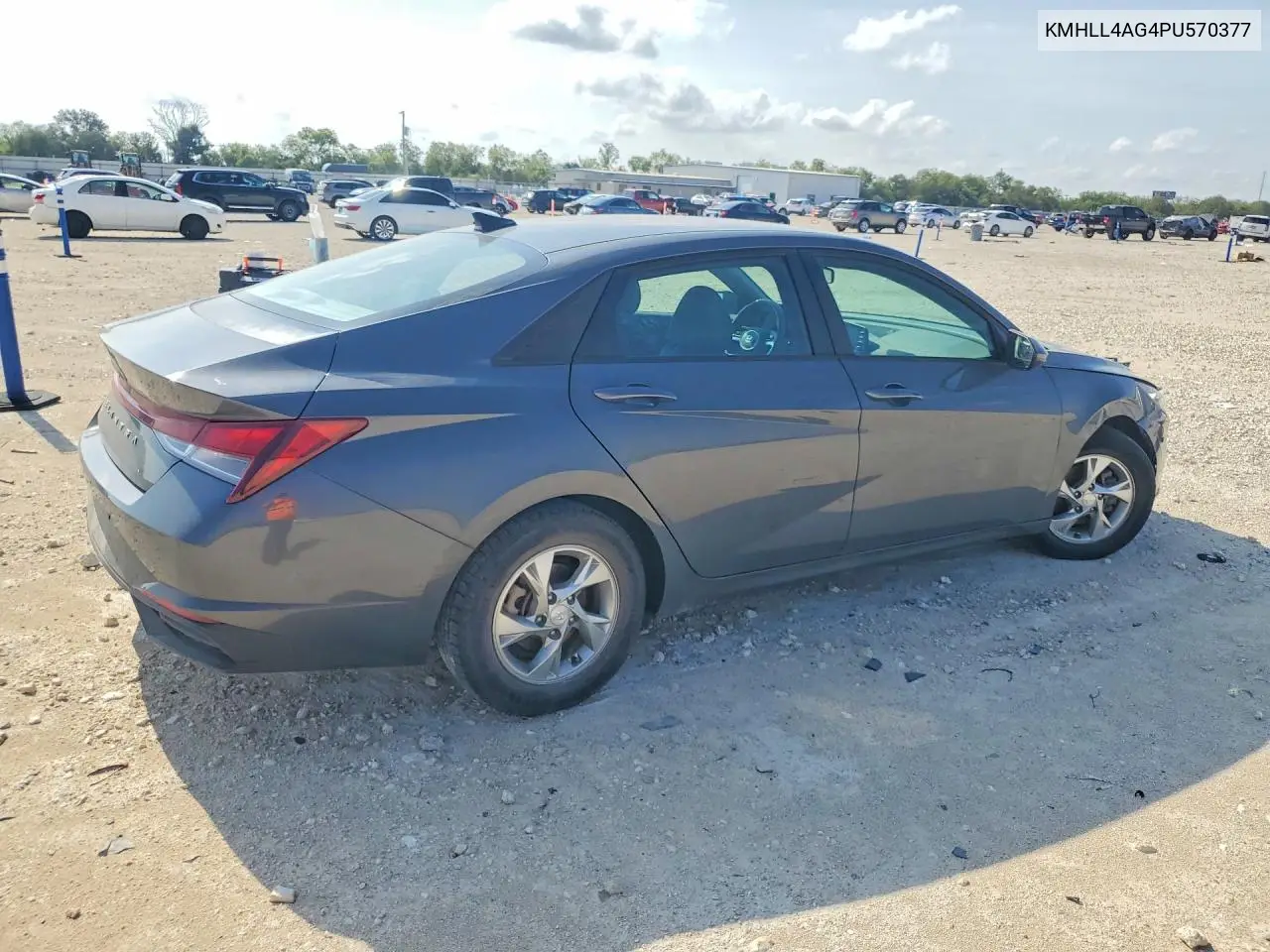 2023 HYUNDAI ELANTRA VIN KMHLL4AG4PU570377 — фото 3