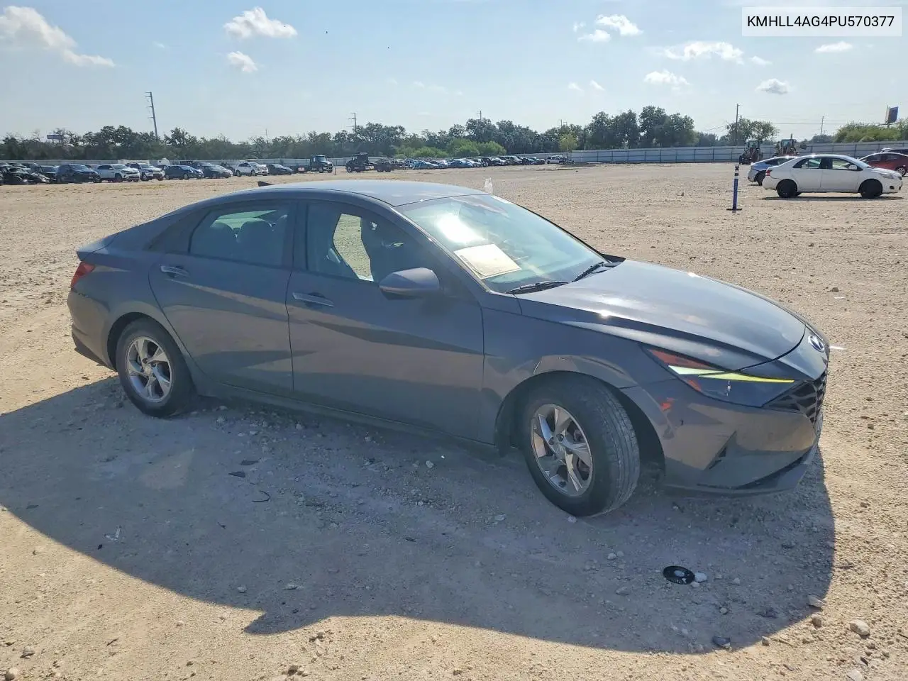 2023 HYUNDAI ELANTRA VIN KMHLL4AG4PU570377 — фото 4