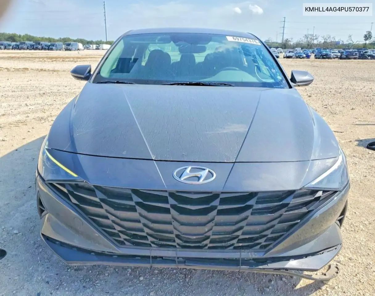 2023 HYUNDAI ELANTRA VIN KMHLL4AG4PU570377 — фото 5