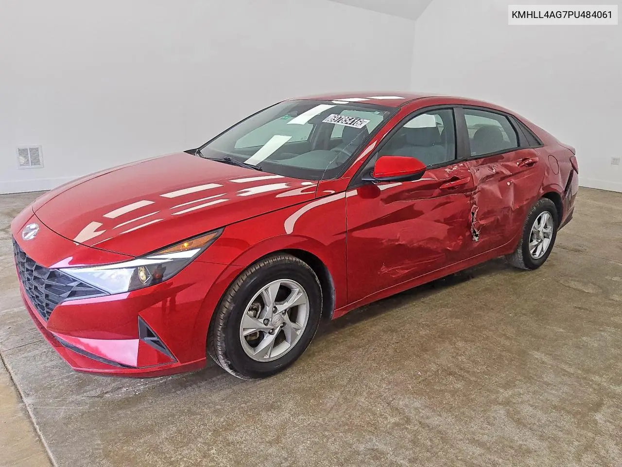 HYUNDAI ELANTRA 2023, VIN KMHLL4AG7PU484061