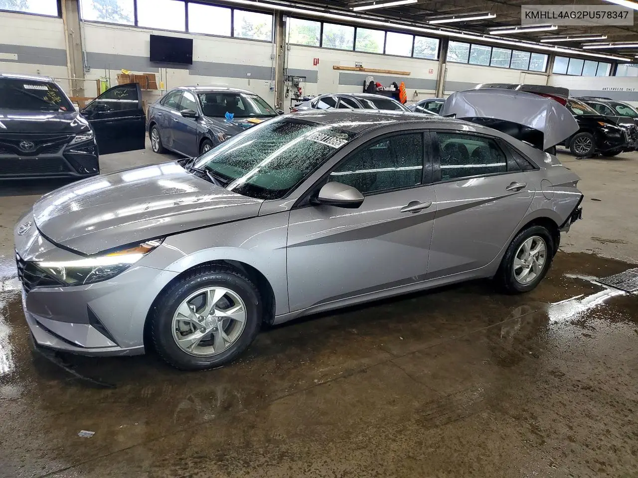 HYUNDAI ELANTRA 2023, VIN KMHLL4AG2PU578347