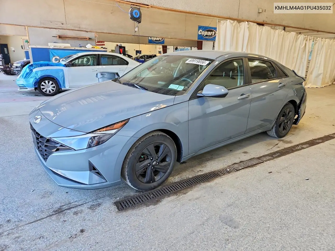 HYUNDAI ELANTRA 2023, VIN KMHLM4AG1PU435032