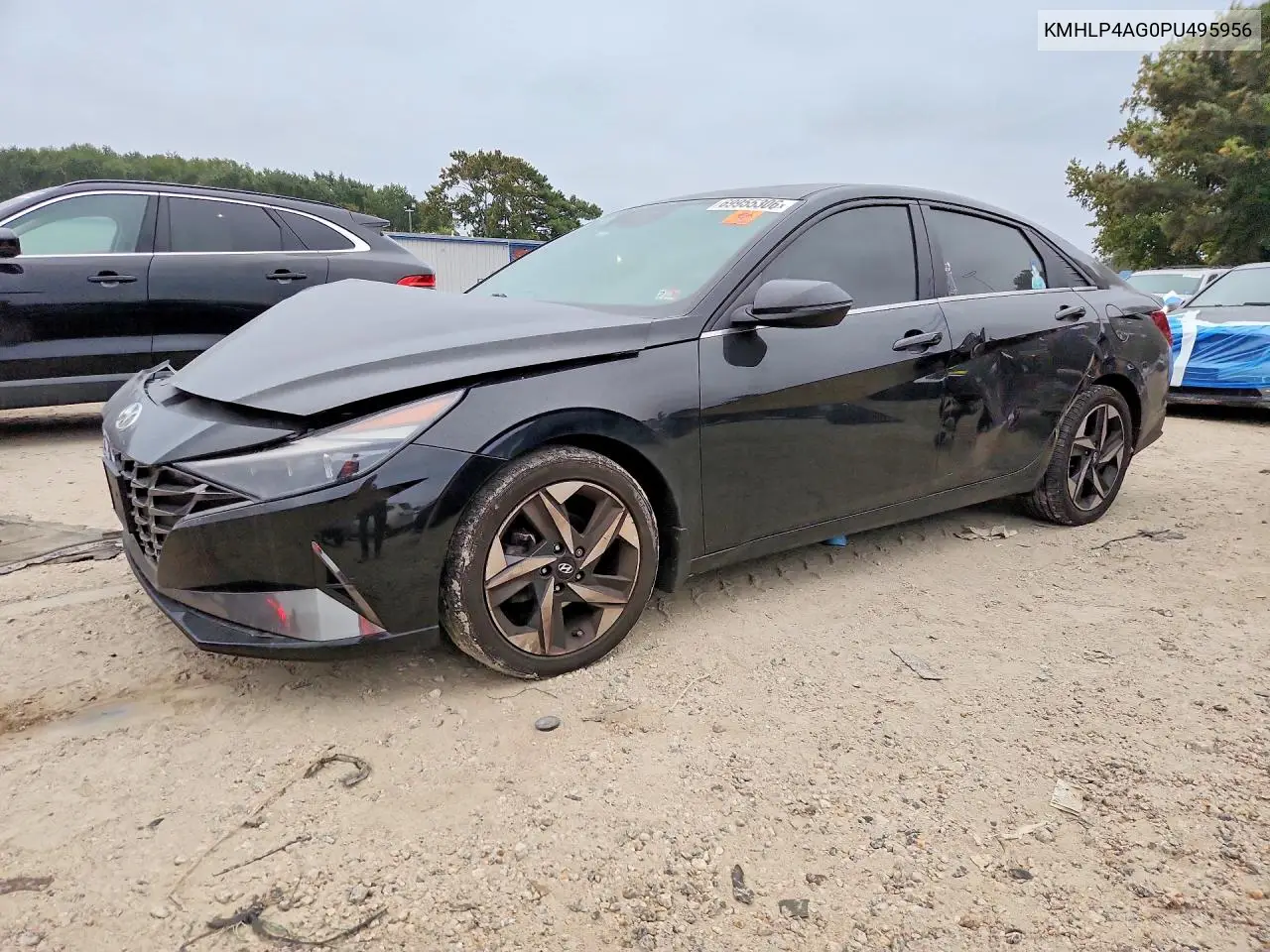 HYUNDAI ELANTRA 2023, VIN KMHLP4AG0PU495956