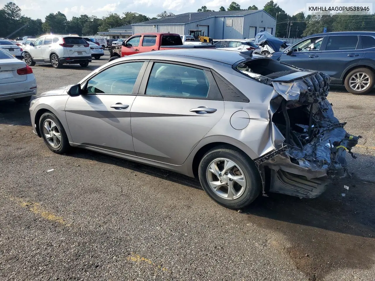 2023 HYUNDAI ELANTRA VIN KMHLL4AG0PU538946 — фото 2