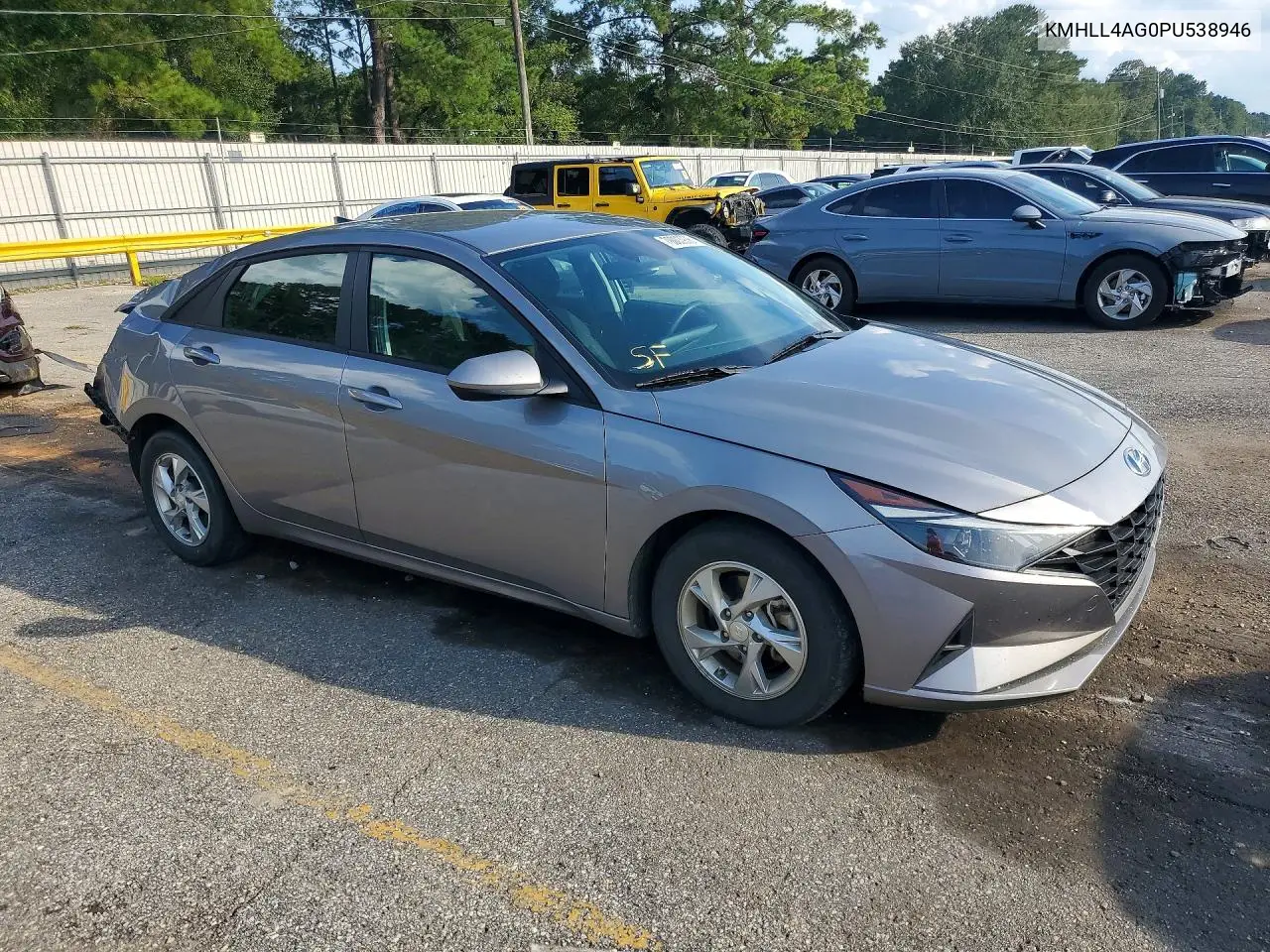 2023 HYUNDAI ELANTRA VIN KMHLL4AG0PU538946 — фото 4
