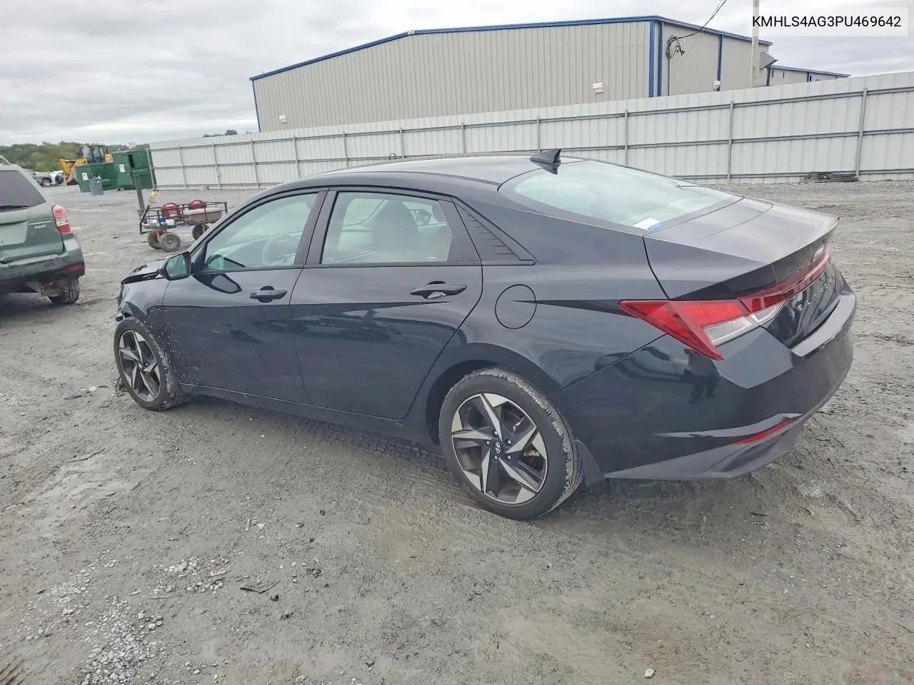 2023 HYUNDAI ELANTRA VIN KMHLS4AG3PU469642 — фото 2
