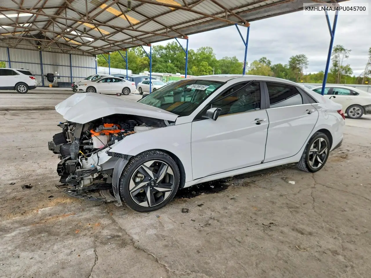 HYUNDAI ELANTRA 2023, VIN KMHLN4AJ4PU045700