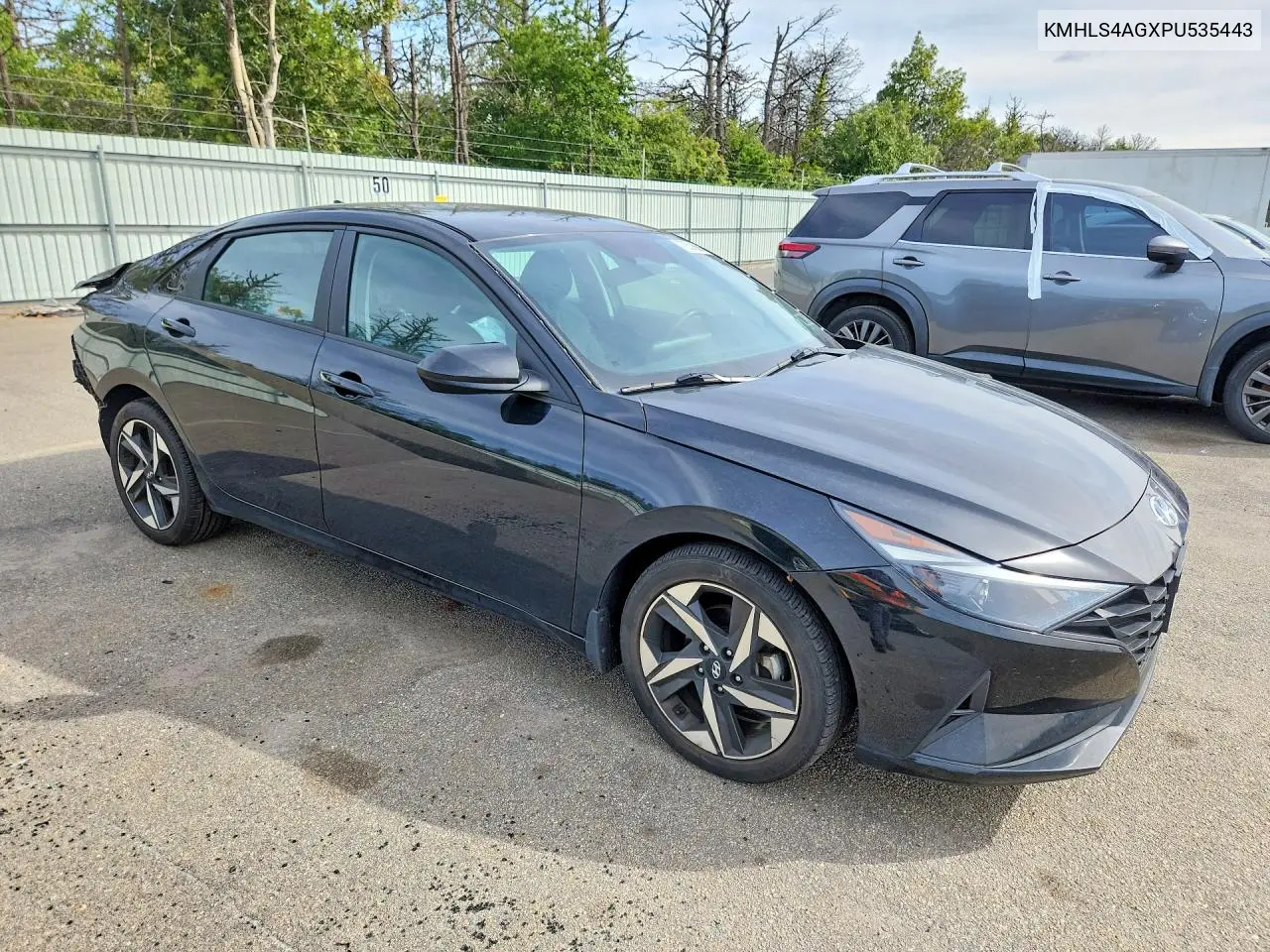 2023 HYUNDAI ELANTRA VIN KMHLS4AGXPU535443 — фото 4
