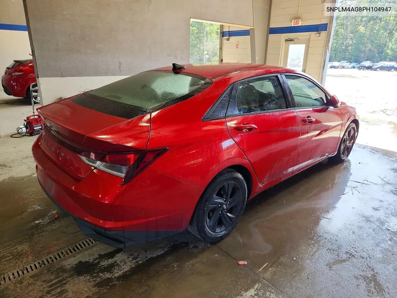 2023 HYUNDAI ELANTRA VIN 5NPLM4AG8PH104947 — фото 3