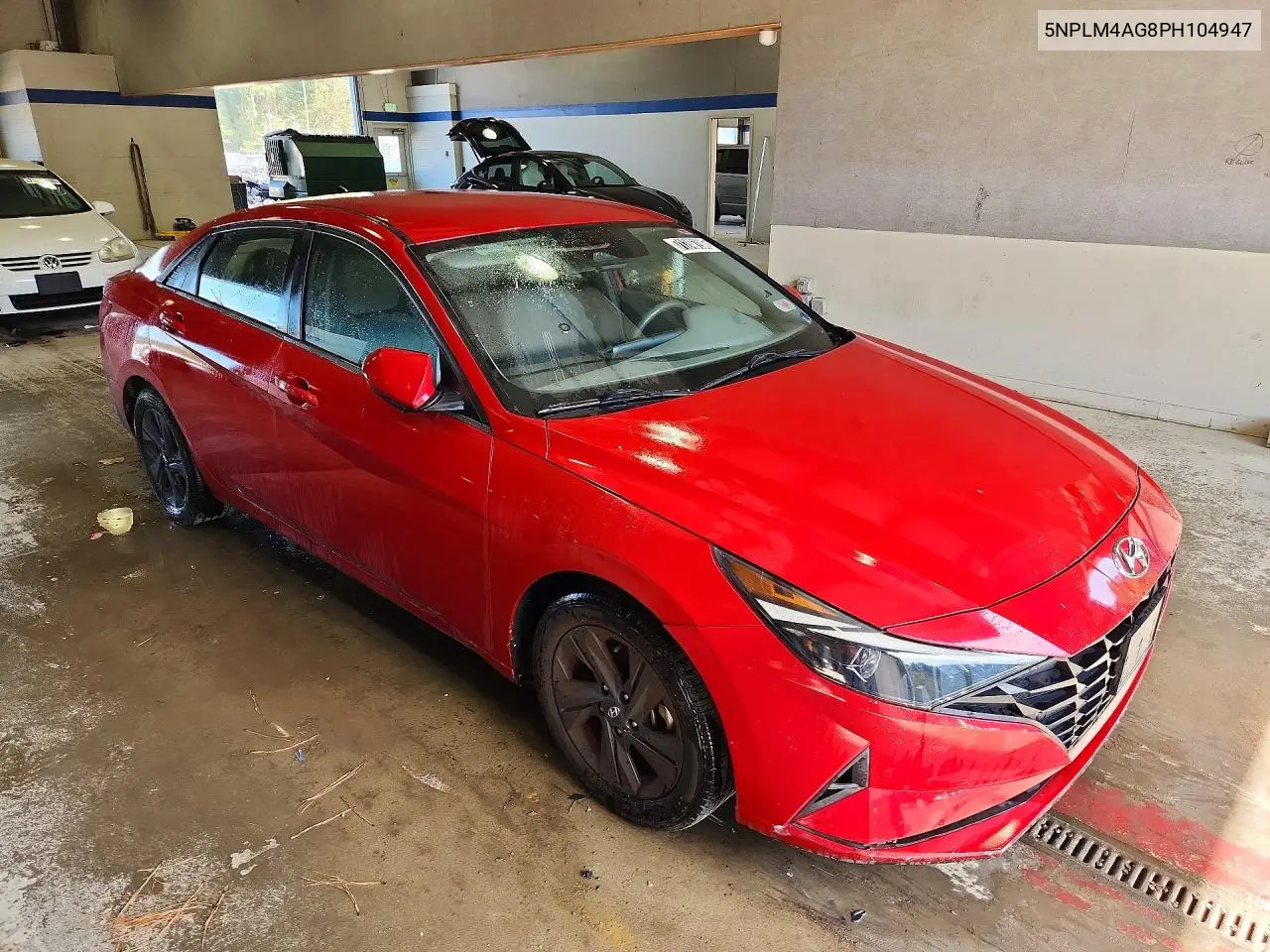 2023 HYUNDAI ELANTRA VIN 5NPLM4AG8PH104947 — фото 4