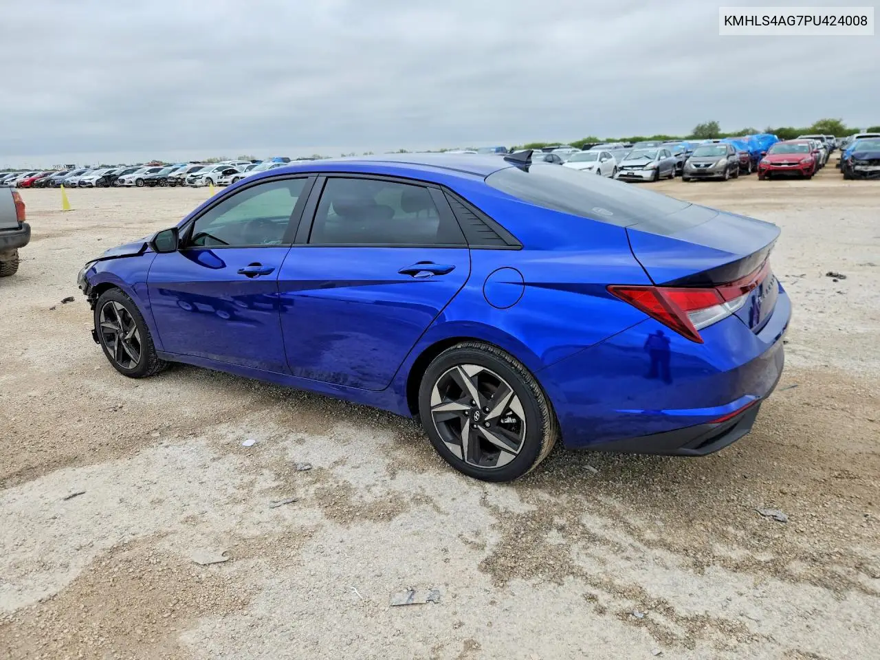 2023 HYUNDAI ELANTRA VIN KMHLS4AG7PU424008 — фото 2
