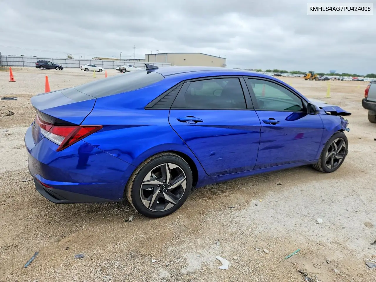 2023 HYUNDAI ELANTRA VIN KMHLS4AG7PU424008 — фото 3