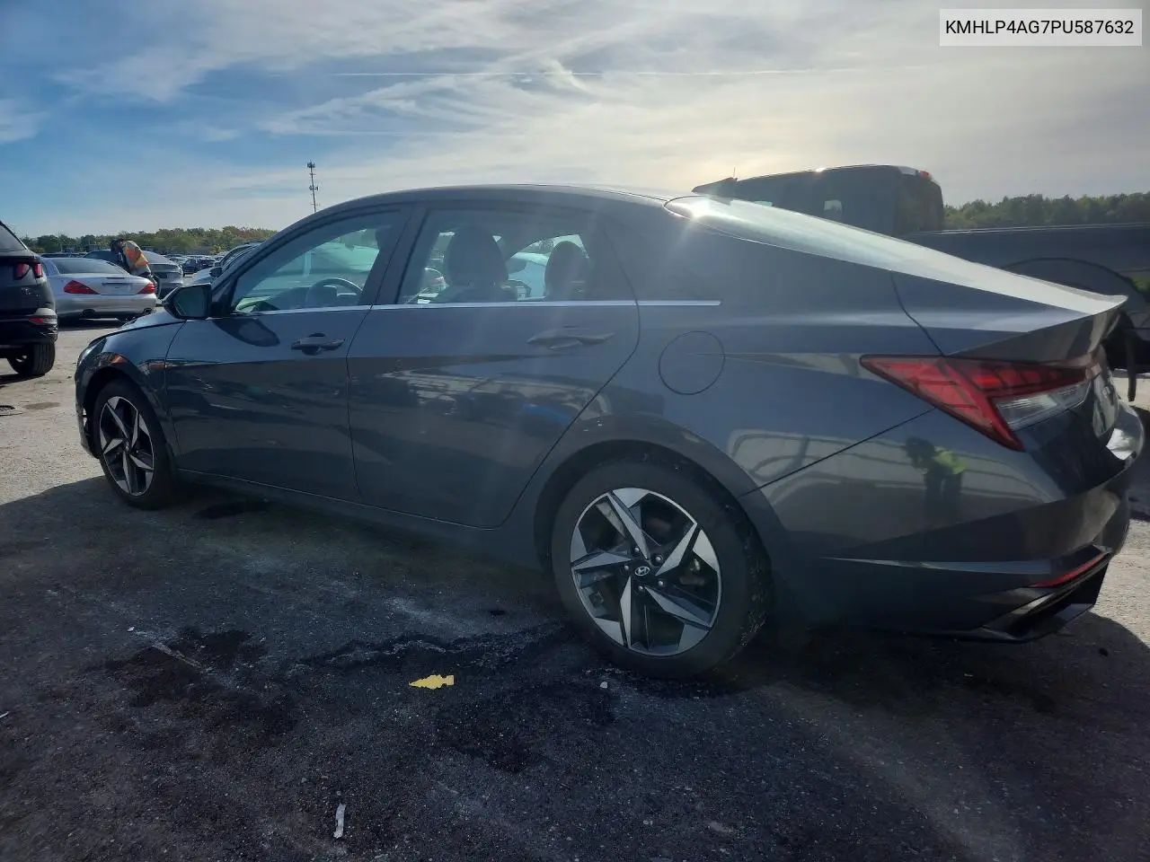 2023 HYUNDAI ELANTRA VIN KMHLP4AG7PU587632 — фото 2