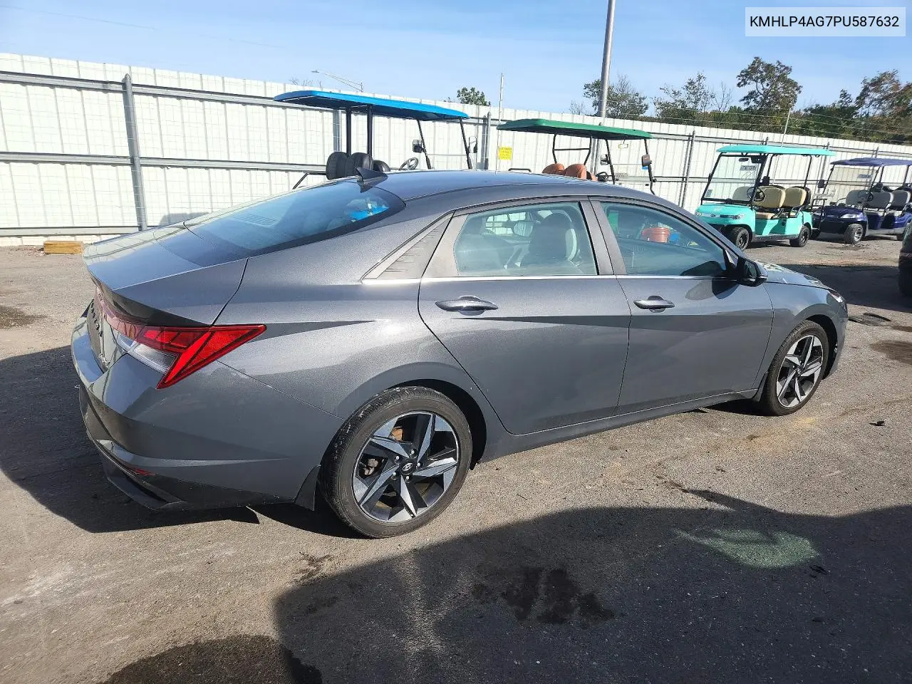 2023 HYUNDAI ELANTRA VIN KMHLP4AG7PU587632 — фото 3