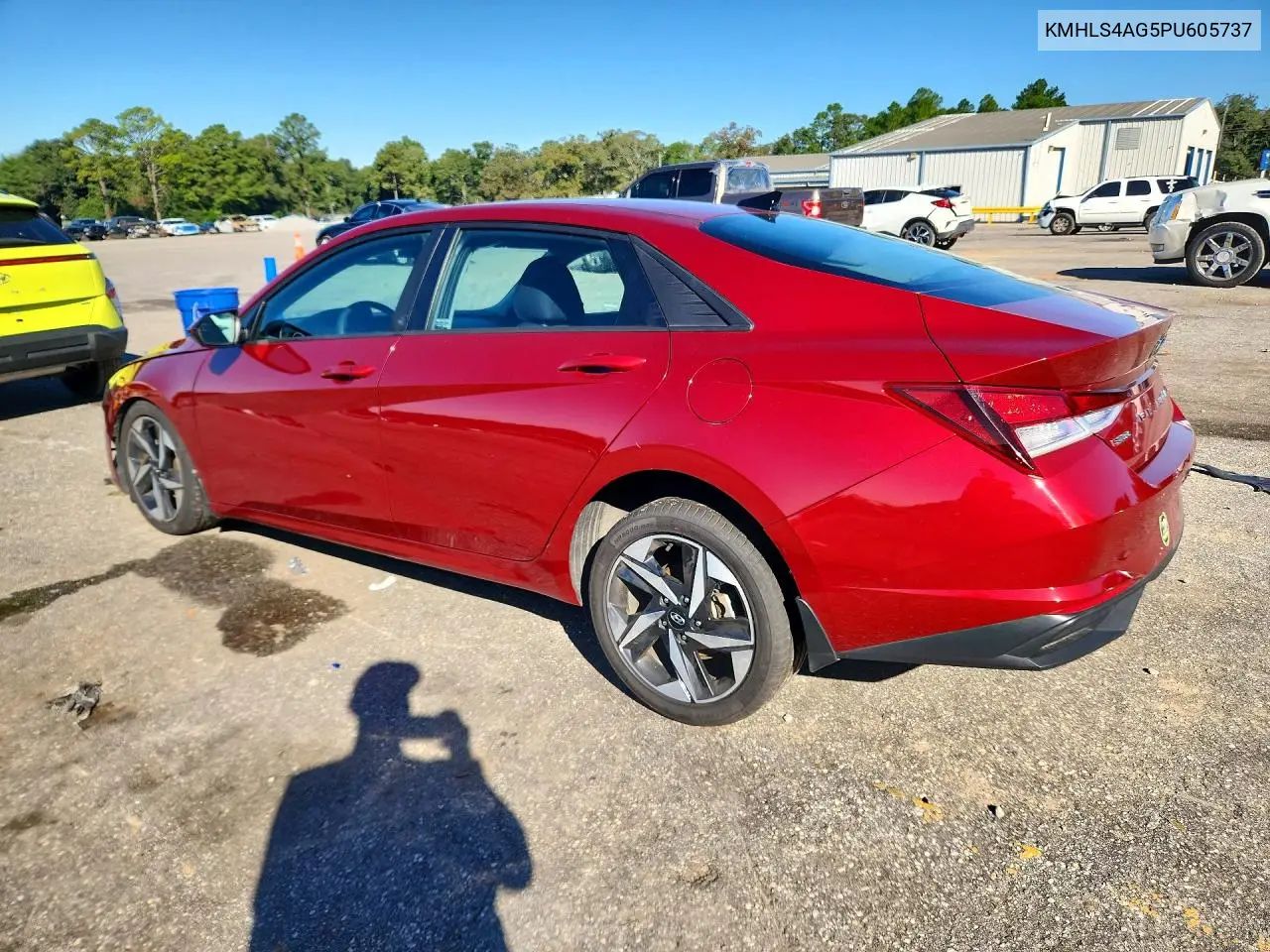 2023 HYUNDAI ELANTRA VIN KMHLS4AG5PU605737 — фото 2
