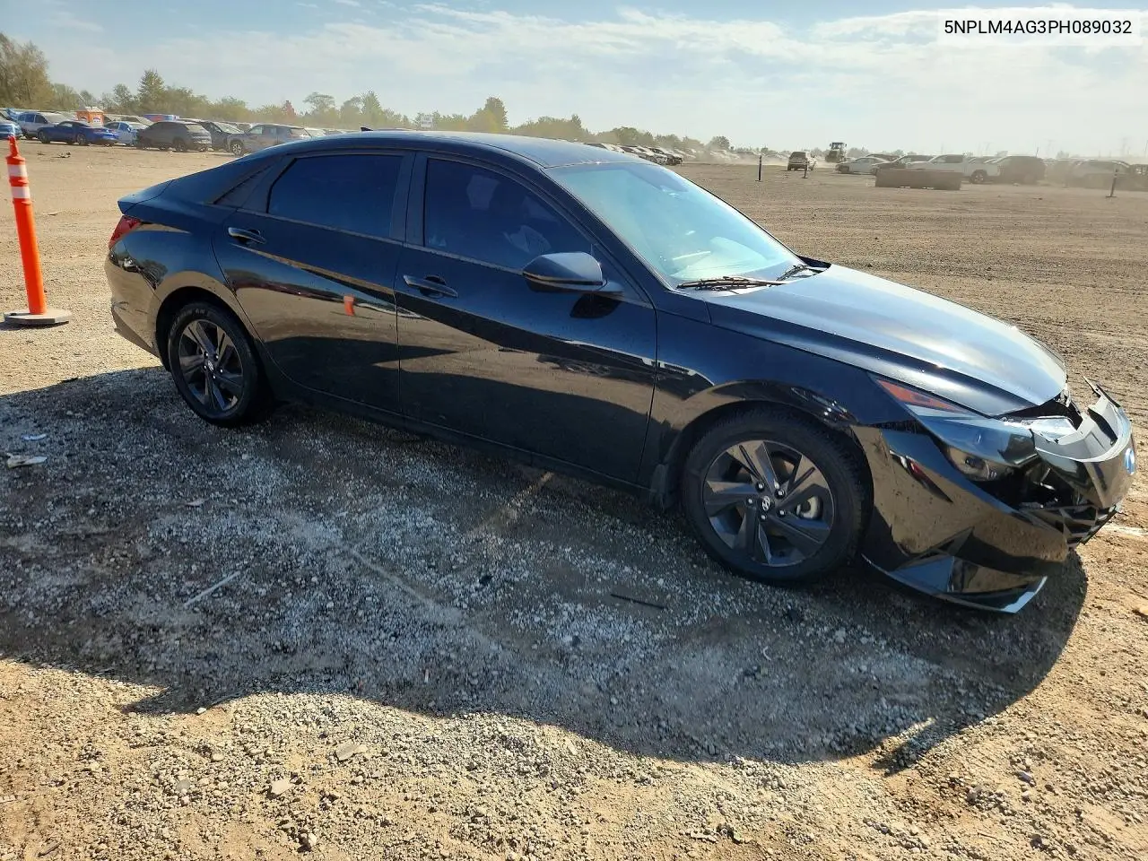 2023 HYUNDAI ELANTRA VIN 5NPLM4AG3PH089032 — фото 4