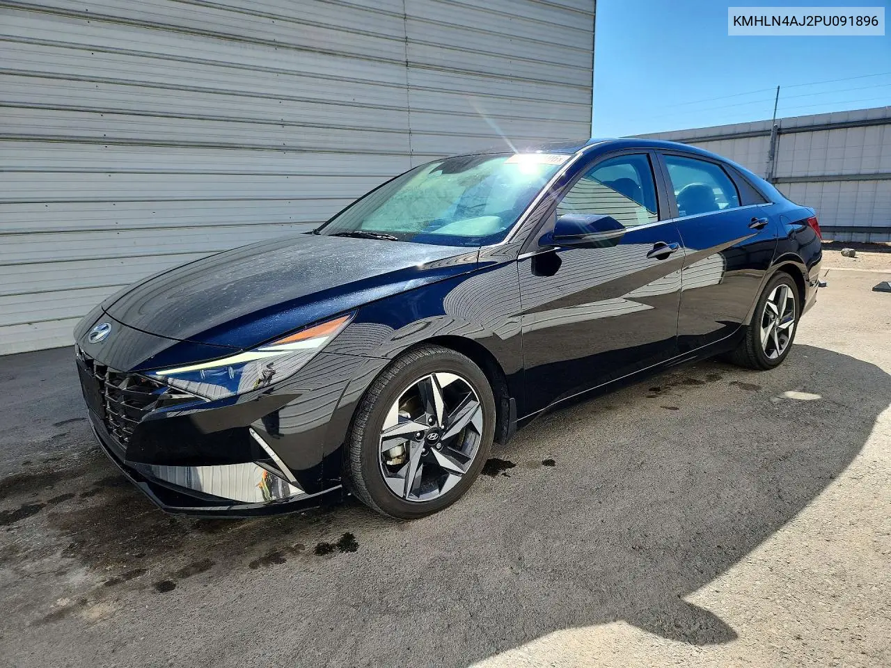 HYUNDAI ELANTRA 2023, VIN KMHLN4AJ2PU091896