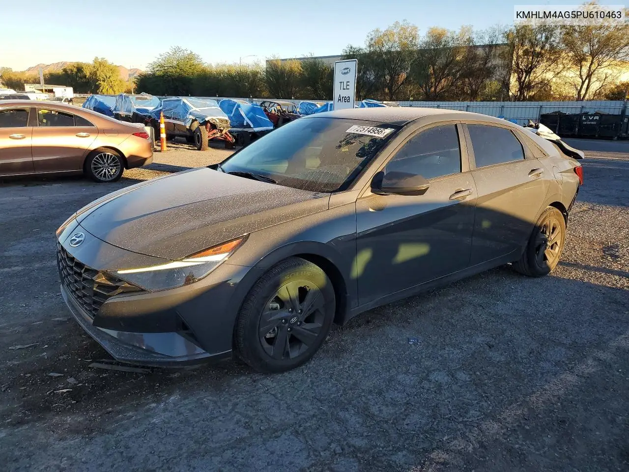 HYUNDAI ELANTRA 2023, VIN KMHLM4AG5PU610463