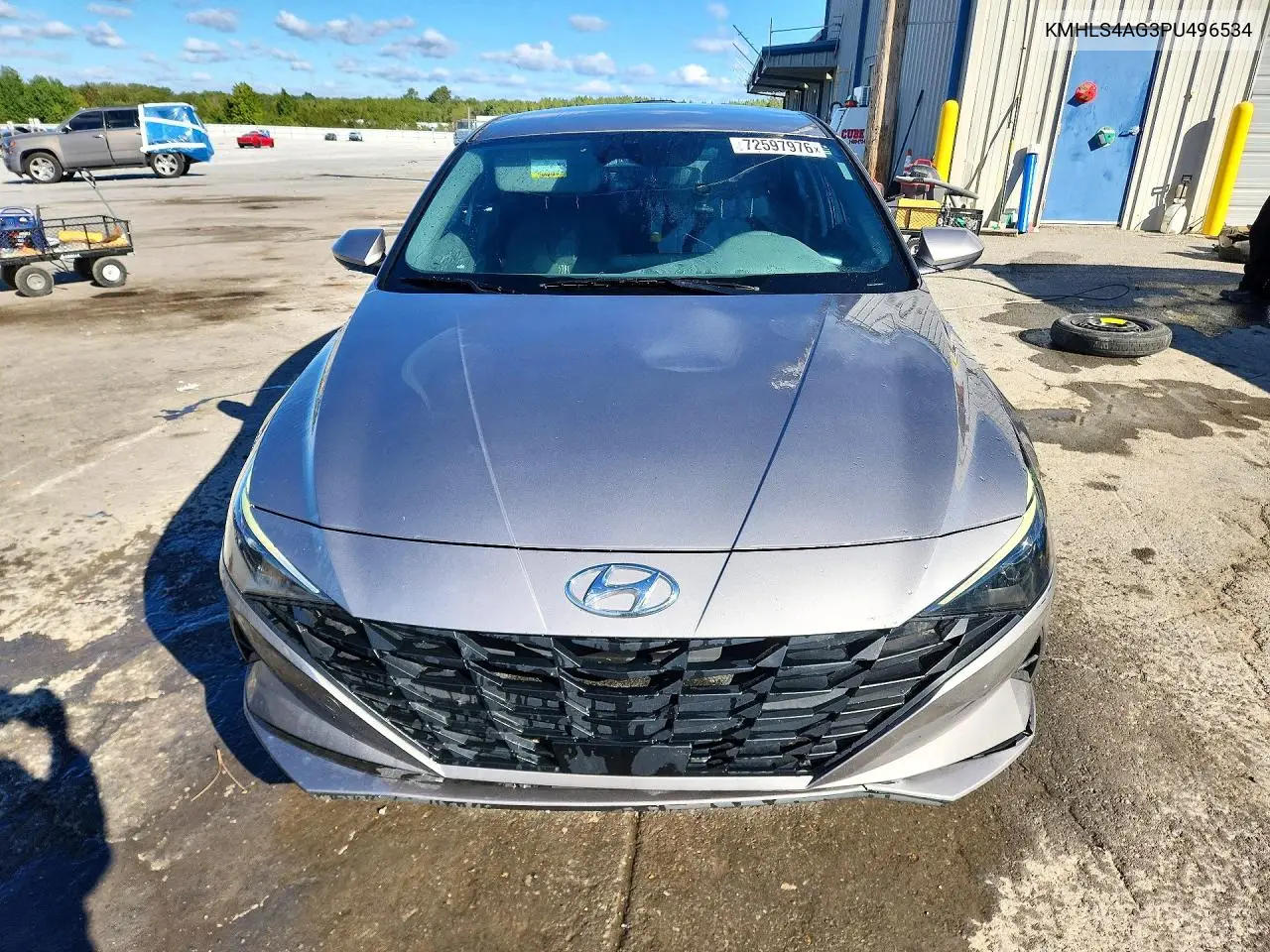 2023 HYUNDAI ELANTRA VIN KMHLS4AG3PU496534 — фото 5