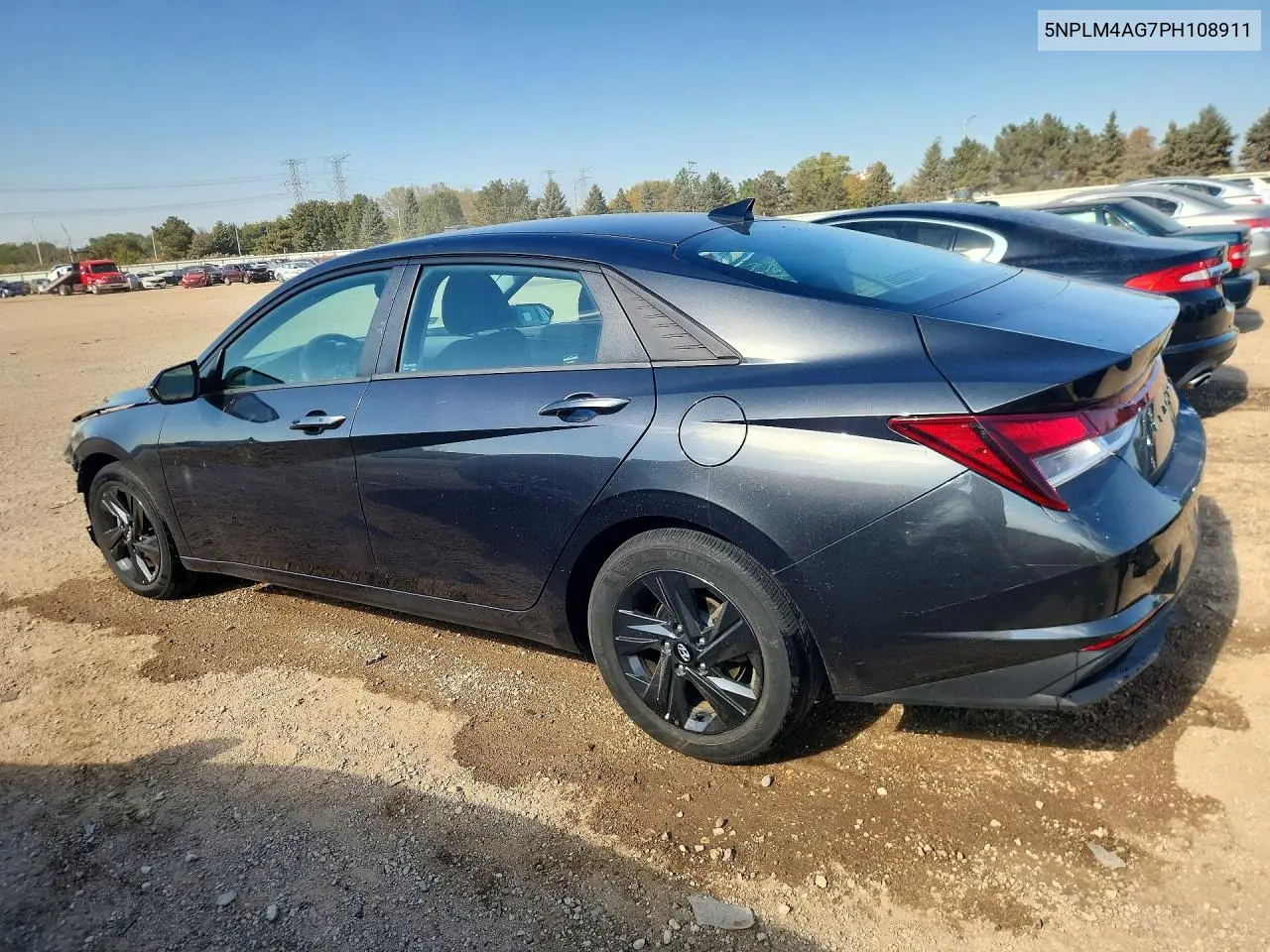 2023 HYUNDAI ELANTRA VIN 5NPLM4AG7PH108911 — фото 2