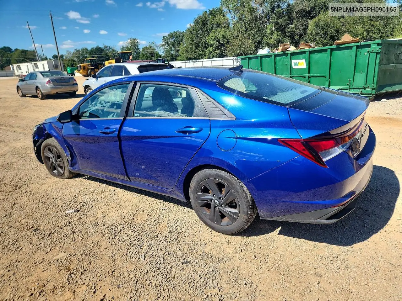 2023 HYUNDAI ELANTRA VIN 5NPLM4AG5PH090165 — фото 2