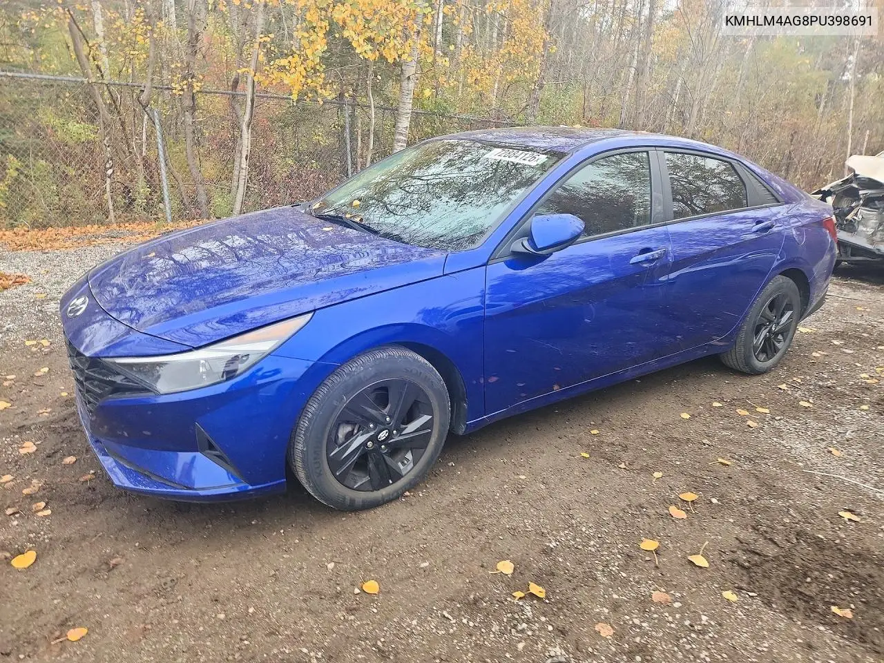 HYUNDAI ELANTRA 2023, VIN KMHLM4AG8PU398691