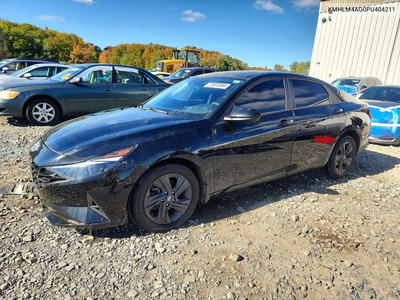 HYUNDAI ELANTRA 2023, VIN KMHLM4AG0PU404211