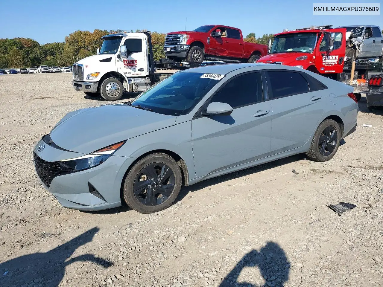 HYUNDAI ELANTRA 2023, VIN KMHLM4AGXPU376689