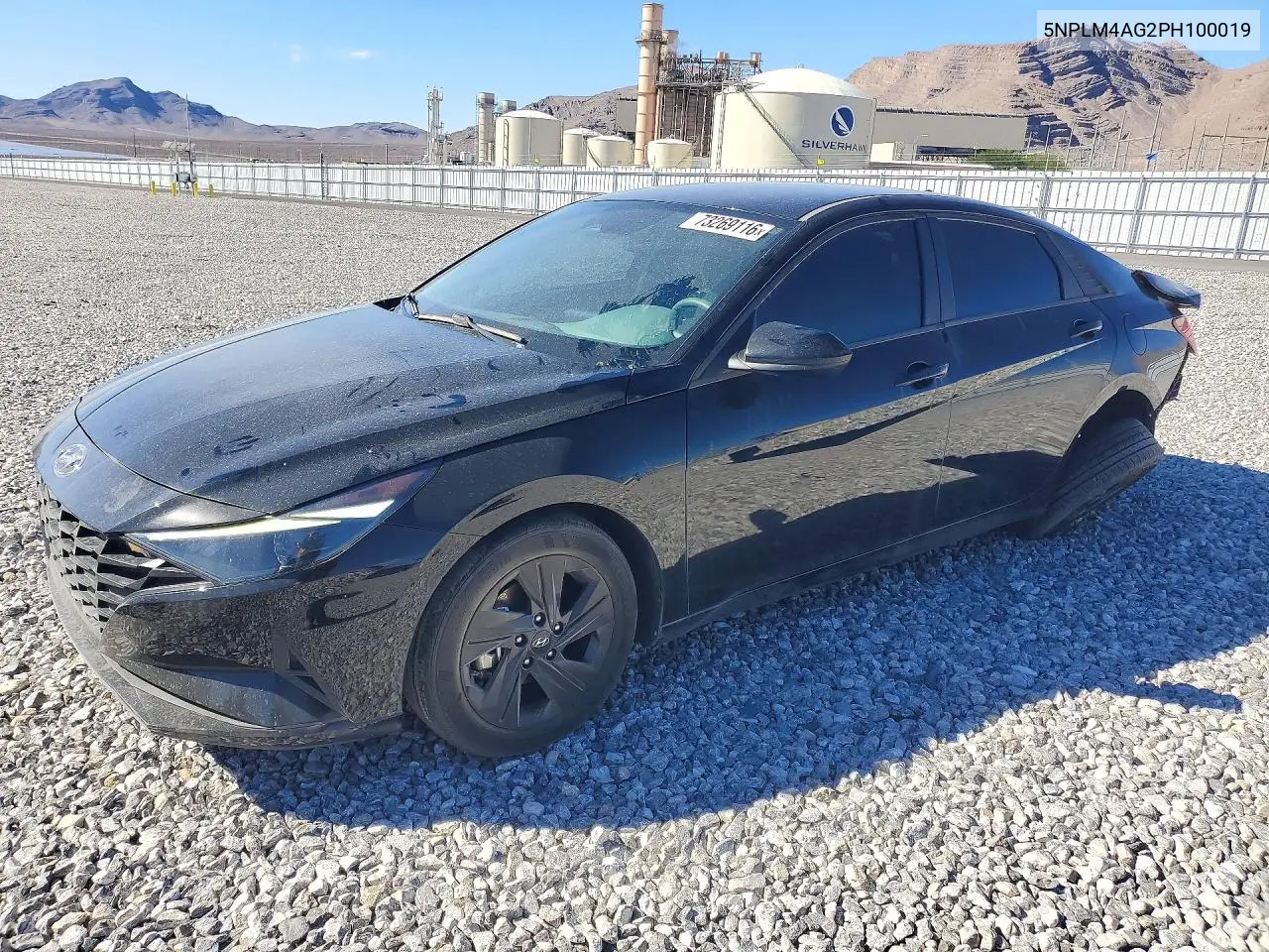 HYUNDAI ELANTRA 2023, VIN 5NPLM4AG2PH100019