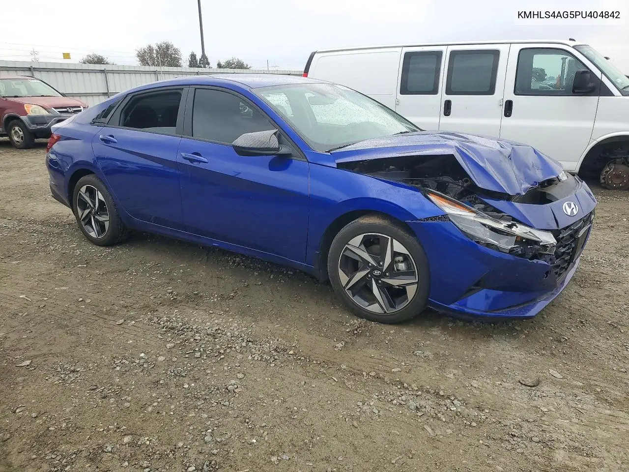 HYUNDAI ELANTRA 2023, VIN KMHLS4AG5PU404842