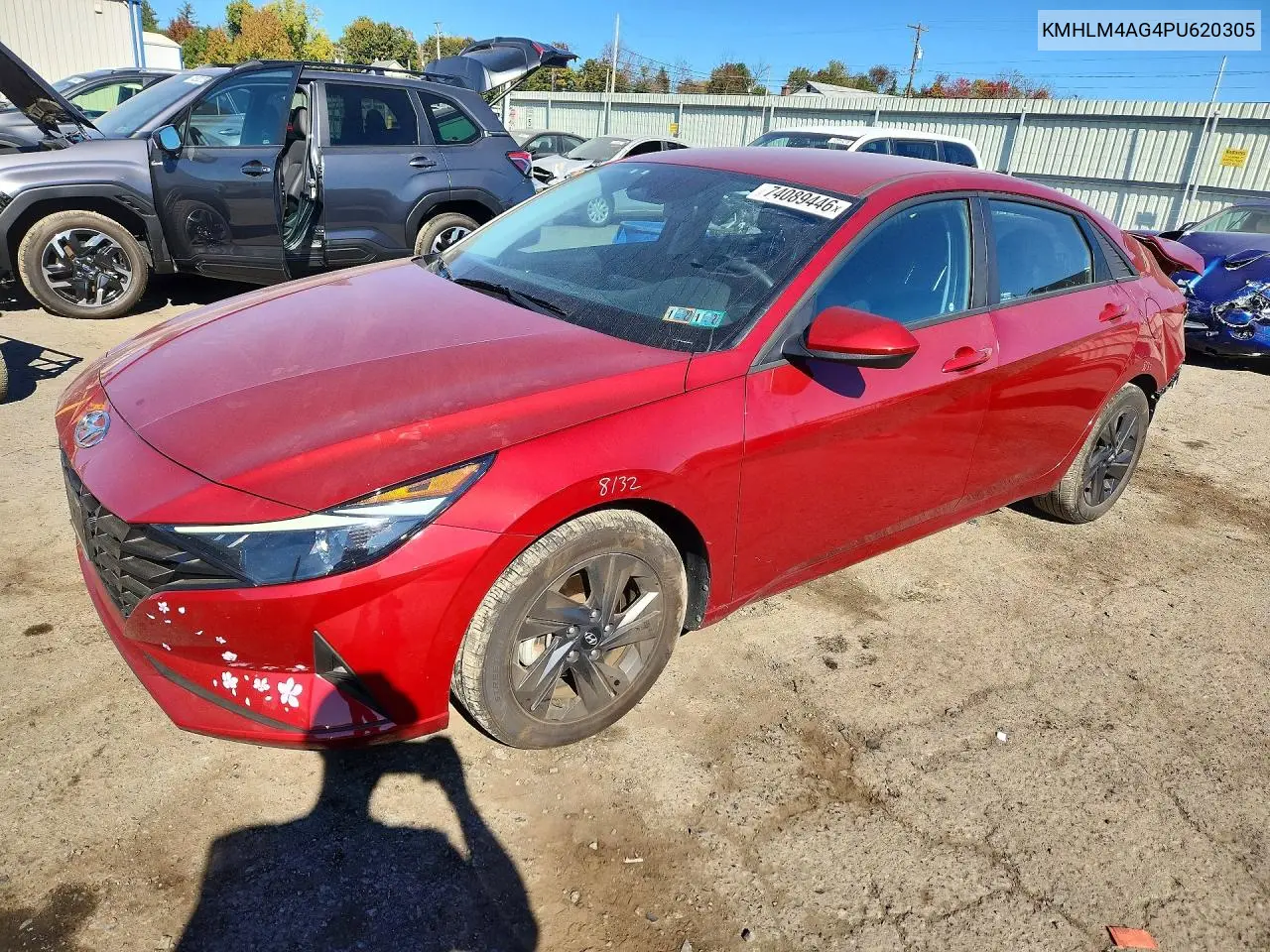 HYUNDAI ELANTRA 2023, VIN KMHLM4AG4PU620305