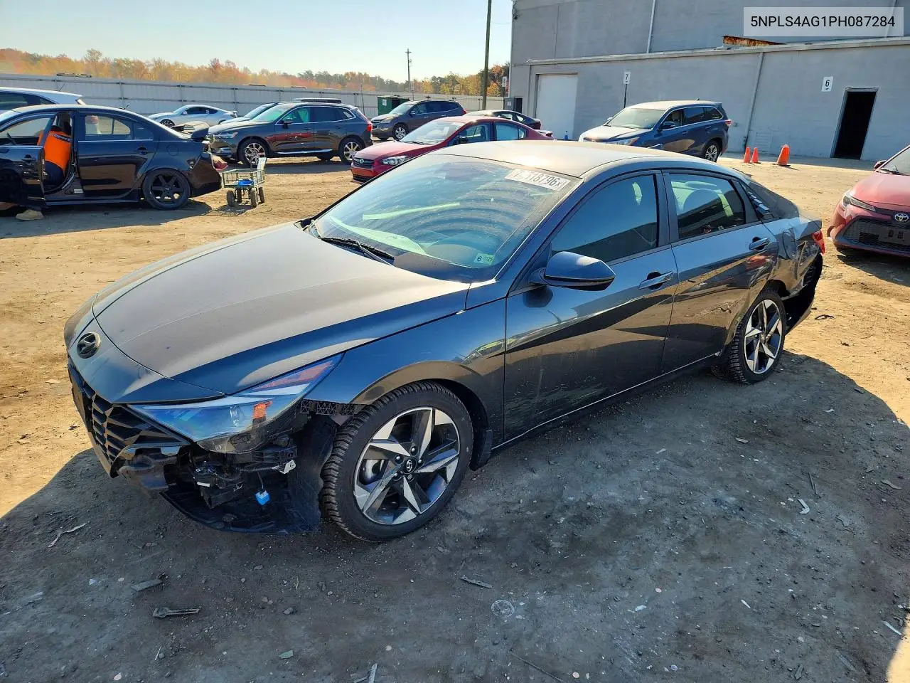 HYUNDAI ELANTRA 2023, VIN 5NPLS4AG1PH087284