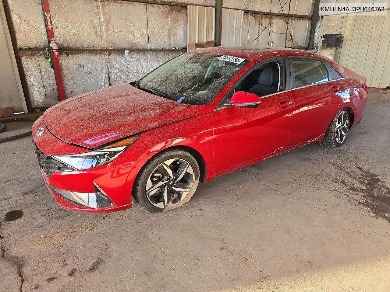 HYUNDAI ELANTRA 2023, VIN KMHLN4AJ3PU040763