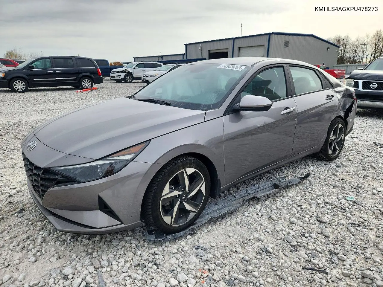 HYUNDAI ELANTRA 2023, VIN KMHLS4AGXPU478273