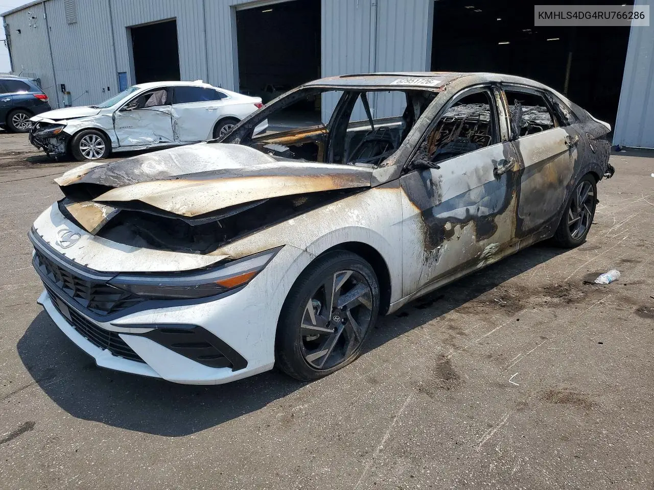 HYUNDAI ELANTRA 2024, VIN KMHLS4DG4RU766286