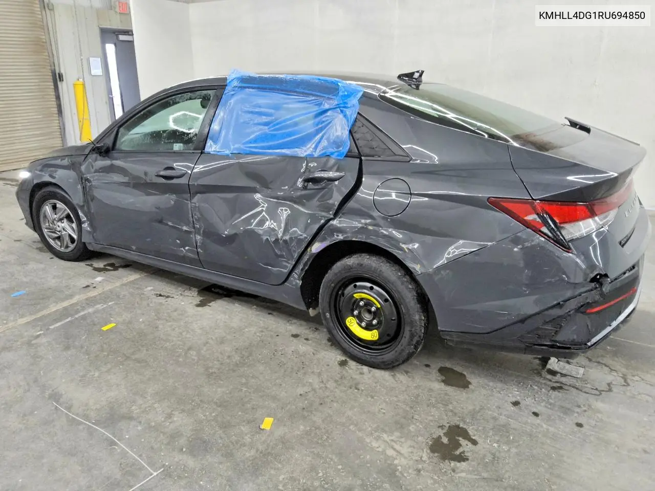 2024 HYUNDAI ELANTRA VIN KMHLL4DG1RU694850 — фото 2