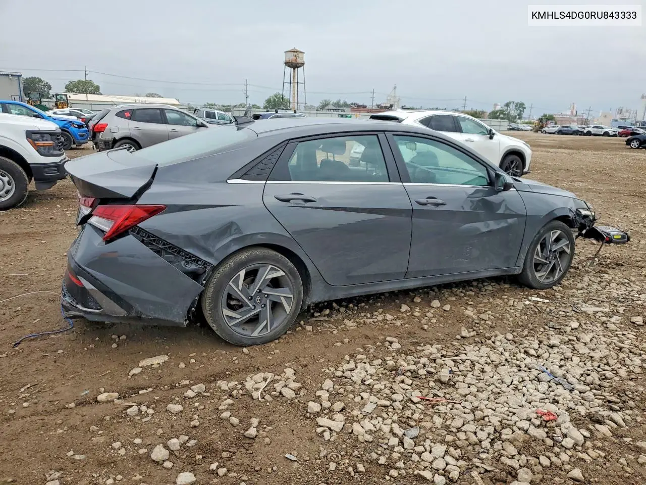 2024 HYUNDAI ELANTRA VIN KMHLS4DG0RU843333 — фото 3