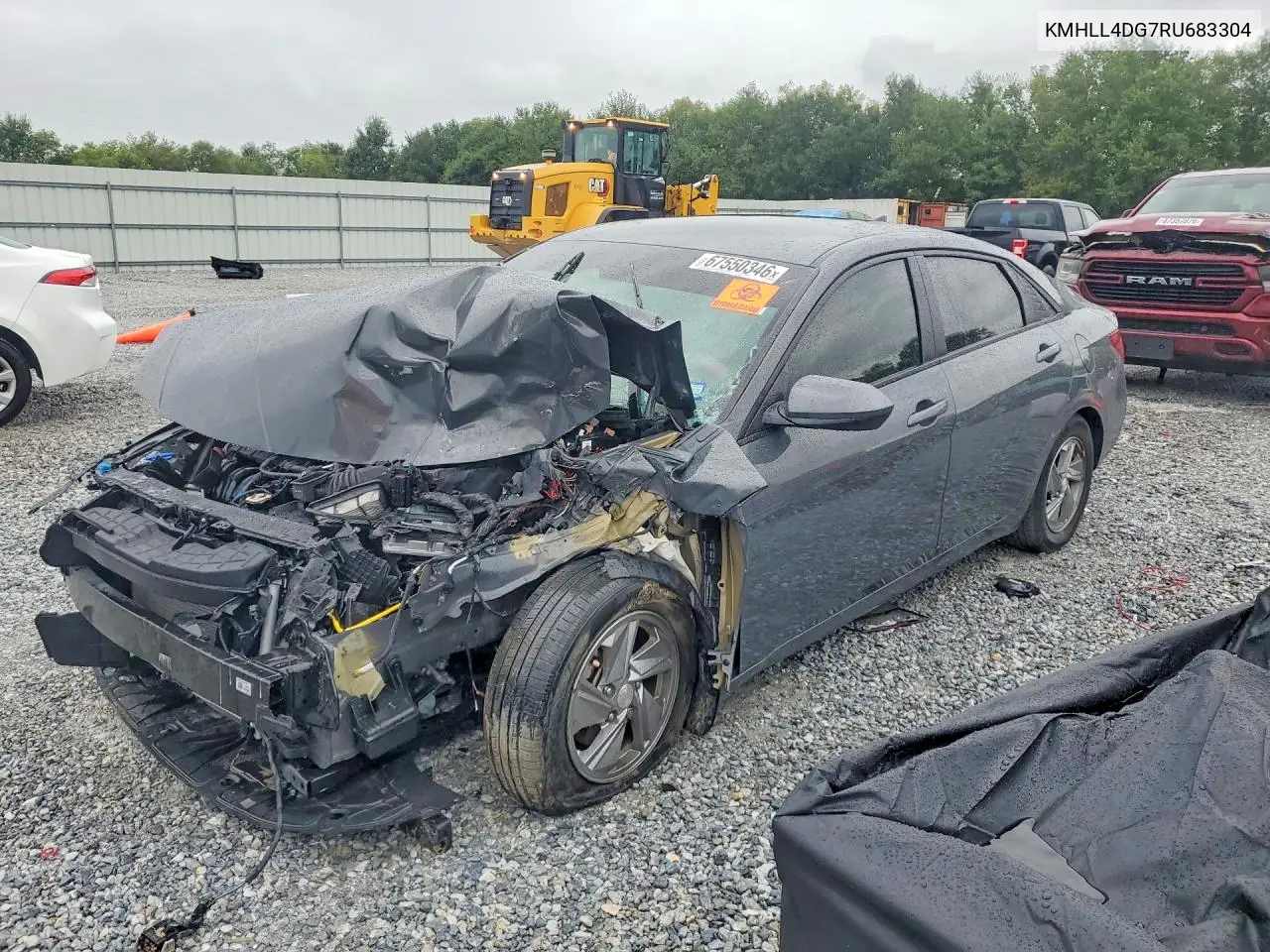 HYUNDAI ELANTRA 2024, VIN KMHLL4DG7RU683304