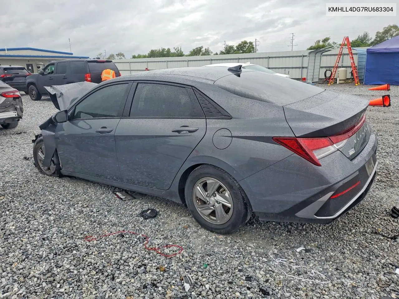 2024 HYUNDAI ELANTRA VIN KMHLL4DG7RU683304 — фото 2