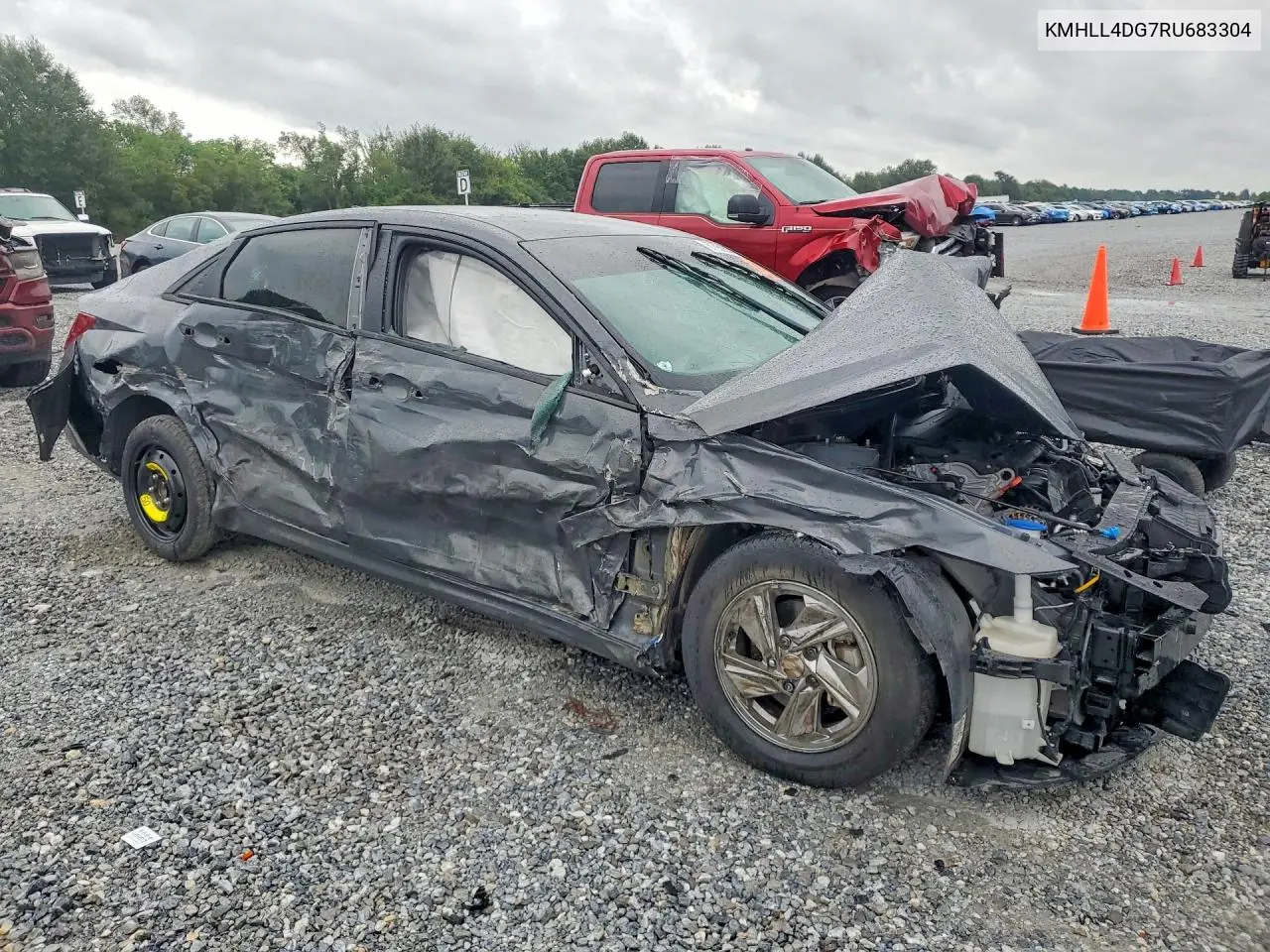 2024 HYUNDAI ELANTRA VIN KMHLL4DG7RU683304 — фото 4