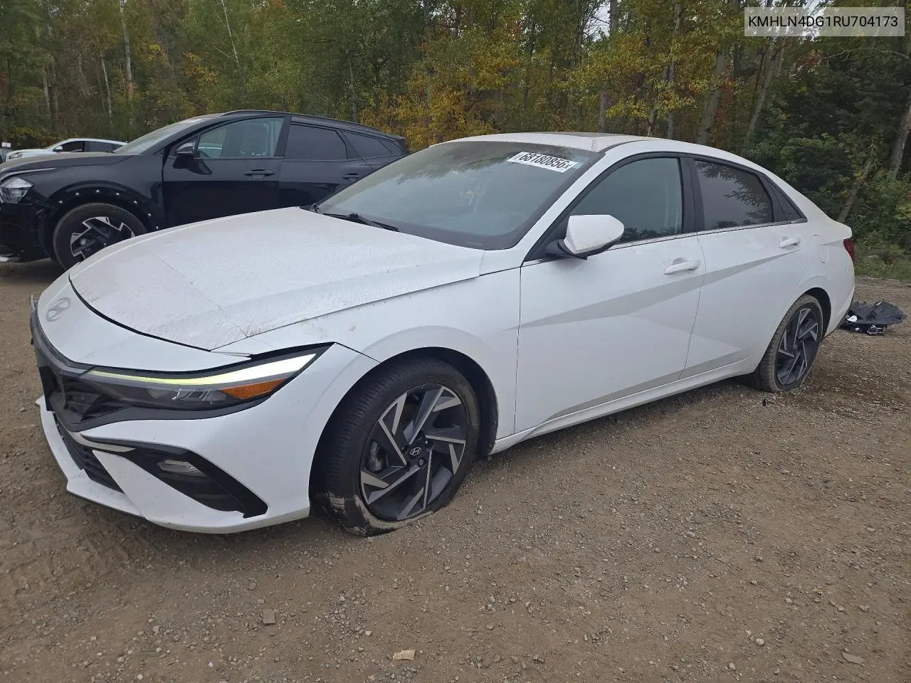 HYUNDAI ELANTRA 2024, VIN KMHLN4DG1RU704173
