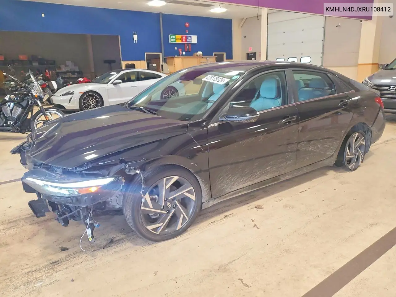 HYUNDAI ELANTRA 2024, VIN KMHLN4DJXRU108412